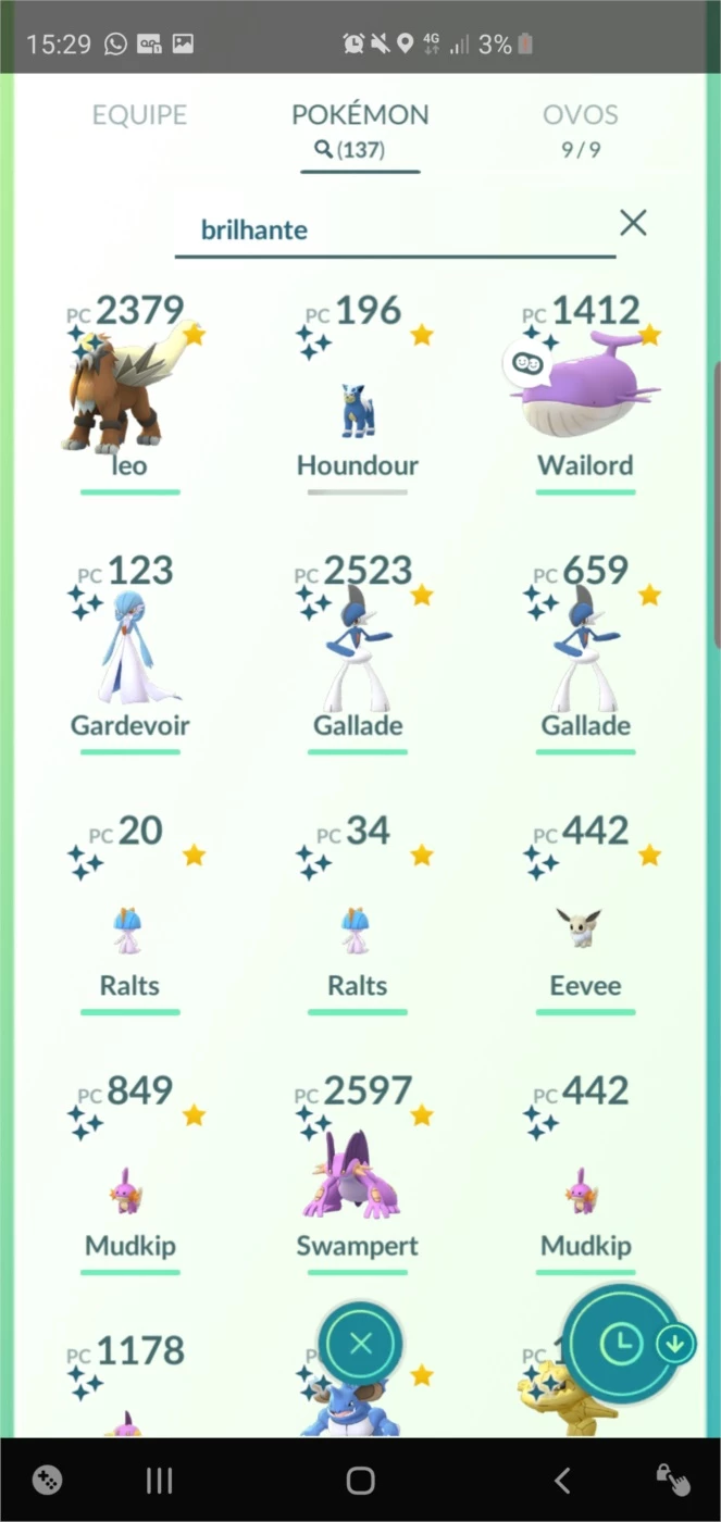 Pokemon GO | CONTA POKEMON GO LV 40 +100 SHINY 100