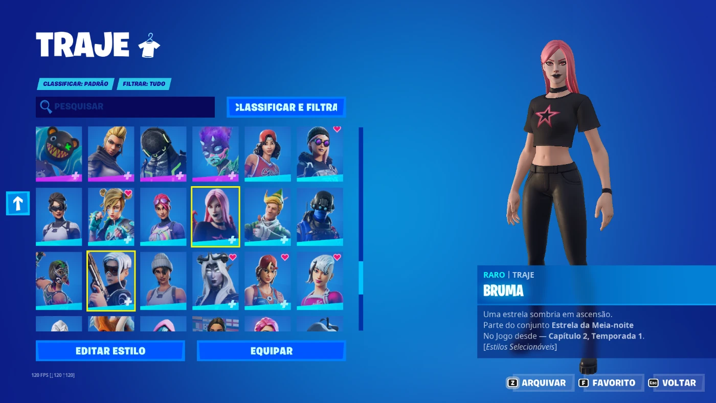 Desapego Games - Fortnite > Conta fortnite com MUITAS skins tryhard + salve  o mundo (o que da v-bucks)