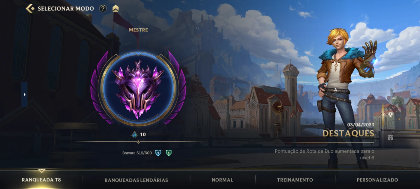 Conta Wild Rift Mestre - League Of Legends: Wild Rift Lol Wr - DFG