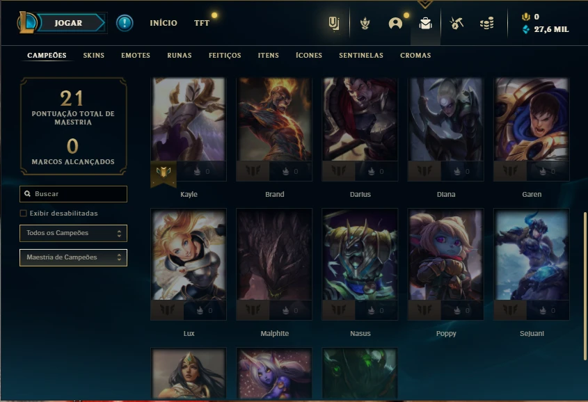 Conta Valorant High Elo + Skins + Skins Champions 21/22 - DFG