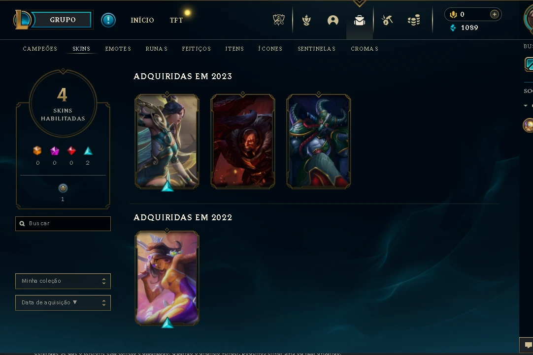 Conta Gold Iv Com Fpx Vayne (Envio Automático) - League Of Legends Lol - DFG