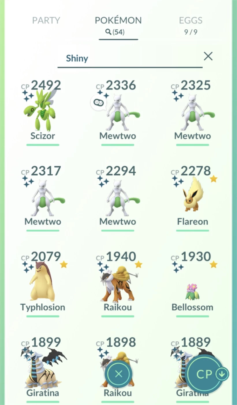 Mewtwo shiny/Leia descrição - Pokemon GO - GGMAX