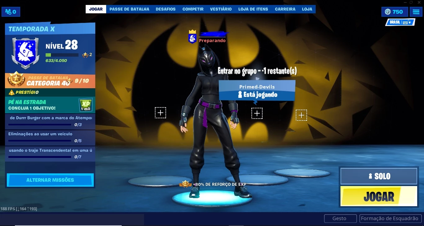 Novo Bug De XP) Ganhe Níveis De Conta - Fortnite 