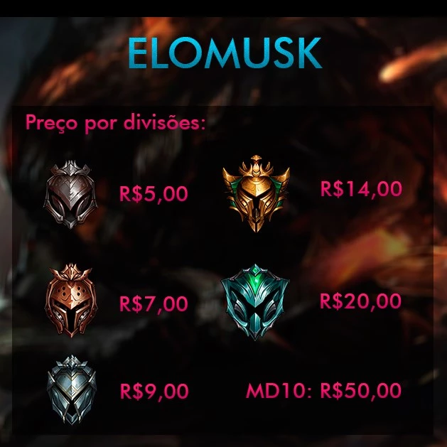 Lol Elojob, Elo Job, Eloboost - Inicio Rápido E Imediato - League