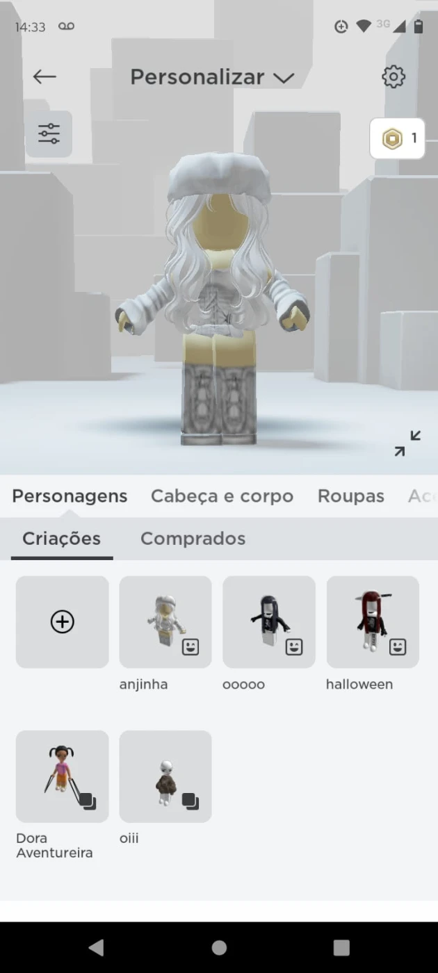 Conta De Roblox Com Roupas E Upada Em Diversos Jogos - DFG