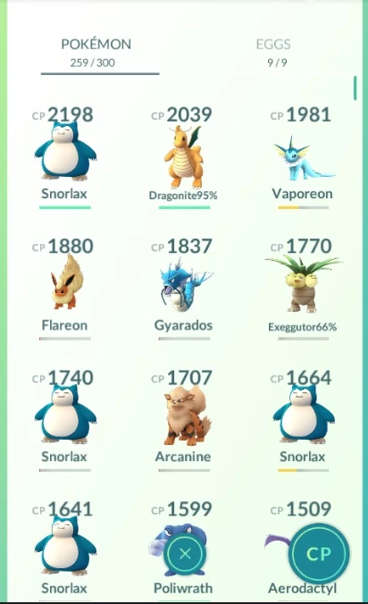 10 Pokemons Raros Aleatórios / Cp Bom - Pokemon Go - DFG