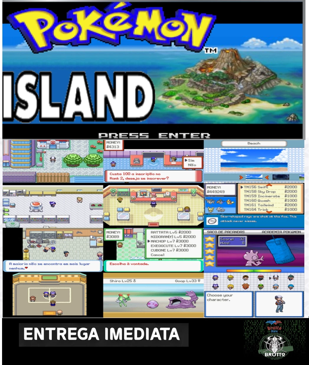 Pokemons Lendários - Pokemon RPG