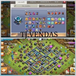 Centro de Vila  nivel 13 seme full - Clash of Clans