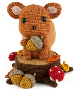Receita Crochê em PDF - Esquilo Amigurumi - Outros