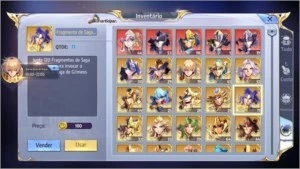 CONTA NO GLOBAL A-70 Livros e CR(RA) - Saint Seiya Awakening SSA