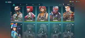 FARLIGHT 68 |Nível 34 | rank Diamante | 6 personagens e 5 sk - Outros