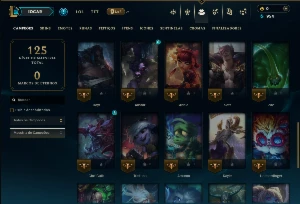 Ferro 3 com 40 Champs e 6 Skins - League of Legends LOL