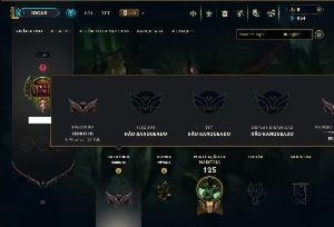 Ferro 3 com 40 Champs e 6 Skins