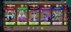 clash of clans CV 17 quase ful