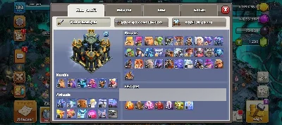 clash of clans CV 17 quase ful