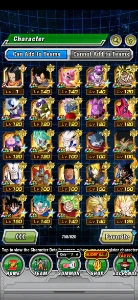 +100 chars SSR e LR Rank 416 DBZ Dokkan Battle - Others