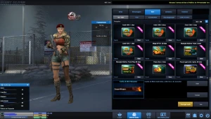 conta tenente coronel com muitas armas de cash - Point Blank PB