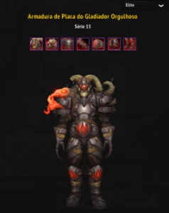 Conta WoW de Warrior com Set gladiador MoP e CM Pandaria - Blizzard
