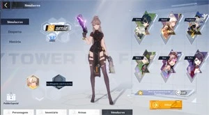 Tower Of Fantasy - Samir - Zero - Tsubasa - Shiro - lvl25 - Outros