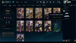 CONTA DE LOL PLAT 4 - League of Legends