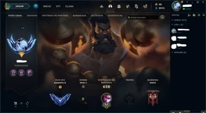 CONTA DE LOL PLAT 4 - League of Legends