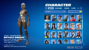 Conta fortnite OG/tryhard com 257 skins raras e exclusivas!