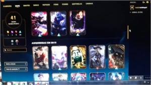 Conta rara + skins exclusivas - League of Legends LOL