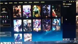 Conta rara + skins exclusivas - League of Legends LOL