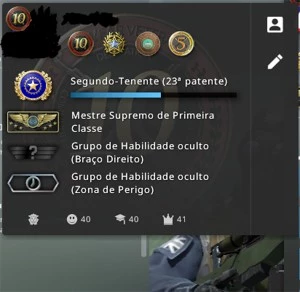 Conta CSGO MESTRE SUPREMO LEVEL 20 GC com Medalhas Raras - Counter Strike