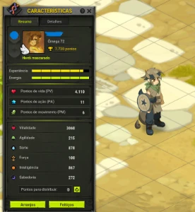 Conta Dofus  Tal Kasha Feca 272, 6 dofus, 2 sets completos