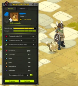 Conta Dofus  Tal Kasha Feca 272, 6 dofus, 2 sets completos