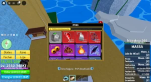 Conta Blox Fruits (Level Max) Cdk + Soul Guitar, Dough V2 - Roblox