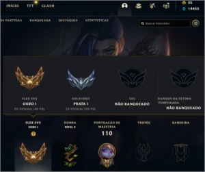 Conta League of Legends com skins arcane LOL