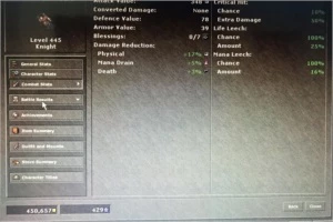 EK 445 + RP 150 + MS 129 + Makers + 151 TC - 25% LOYALTY - Tibia