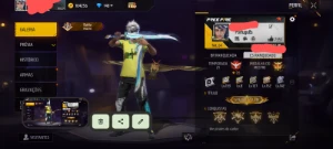 Conta free fire anjo azul - Negociável