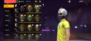 Conta free fire anjo azul - Negociável