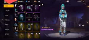 Conta free fire anjo azul - Negociável