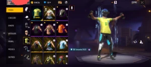 Conta free fire anjo azul - Negociável
