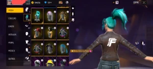 Conta free fire anjo azul - Negociável