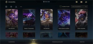 Conta Wild Rift quase Mestre e 31 Skins (4 passes)! - League of Legends: Wild Rift LOL WR