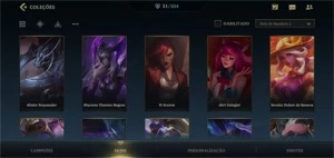 Conta Wild Rift quase Mestre e 31 Skins (4 passes)! - League of Legends: Wild Rift LOL WR