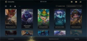 Conta Wild Rift quase Mestre e 31 Skins (4 passes)! - League of Legends: Wild Rift LOL WR
