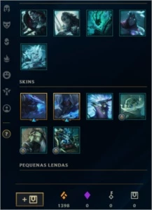 Conta diamante 1 - League of Legends LOL
