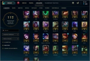Conta gold 3, otima para ser uma smurf - League of Legends LOL