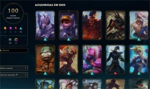 Conta plat2 com winrate bom de kassadin - League of Legends LOL