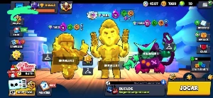 Brawl 85 mil troféus Shelly estelar, Colt desafiante, 8vírus - Brawl Stars