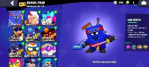 Brawl 85 mil troféus Shelly estelar, Colt desafiante, 8vírus - Brawl Stars