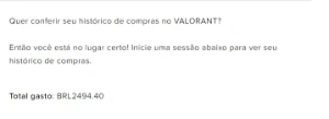 Conta Valorant