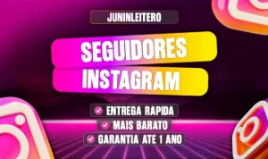 [Mais Barato] Seguidores Instagram - Redes Sociais