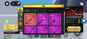 Conta de blox fruit e com várias coisas em outros jogos - Roblox